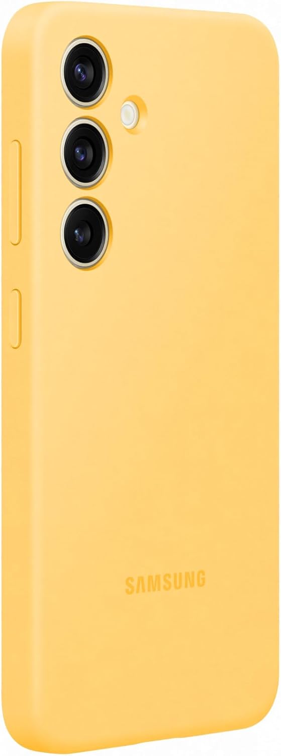 Samsung Galaxy S24 Silicone Case | Yellow Samsung Galaxy S24 Silicone Case | Yellow